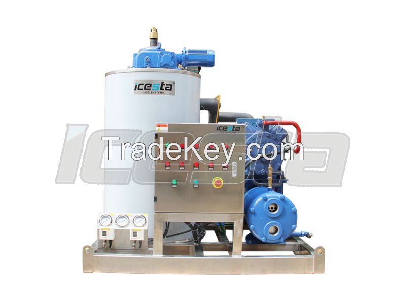 Heavey Dutry 1t 1000kg Seawater Flake Ice Machine(Shipboard)