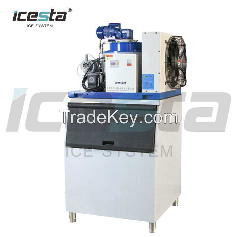 Icesta Flake Ice Machine 1 Ton 500kgs Ice Flakes Machine