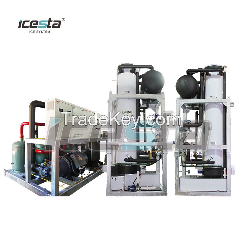 Tube Ice Making Machine 40t Per Day