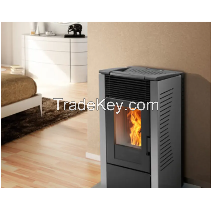 Insertable Pellet stove Wood Burner Inbouw Pelletkachel 11kwh Low Noise Wood Pellet Stoves