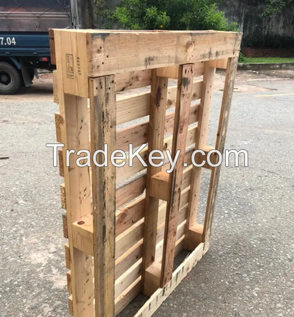 Direct Wooden Pallet From Factory euro pallet 1200 x 800 logistics packaging Low Price Ready To Export