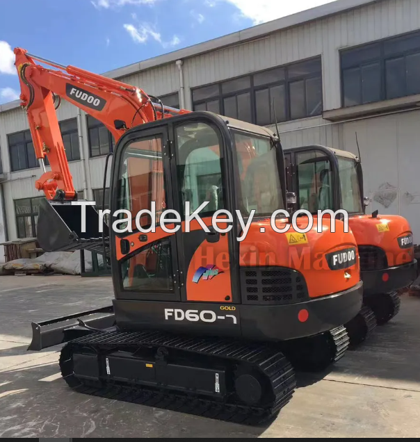 DH 60-7 Crawler Excavator Mini excavator for Construction Works Earth-moving Machinery new DOOSAN excavator 