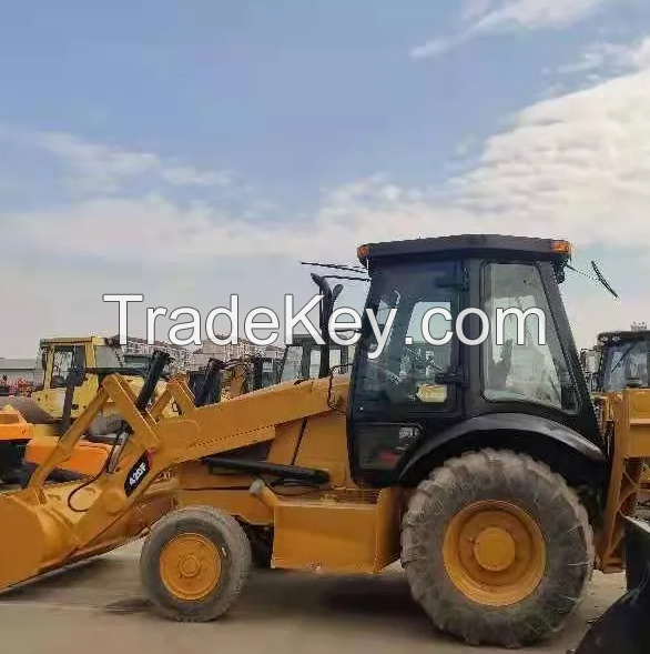  Back Hoe Loader Backhoe For Cat wholesale Backhoe Loader Cat420e with Good Work Condition Used Mini Loaders Model 420