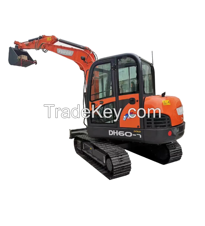 DH 60-7 Crawler Excavator Mini excavator for Construction Works Earth-moving Machinery new DOOSAN excavator 