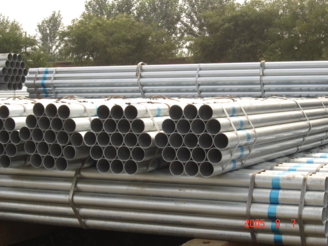 Hot dipped galvanized pipe