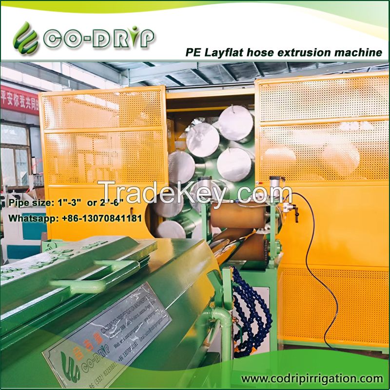 PE with Fiber Layflat hose Production Line 