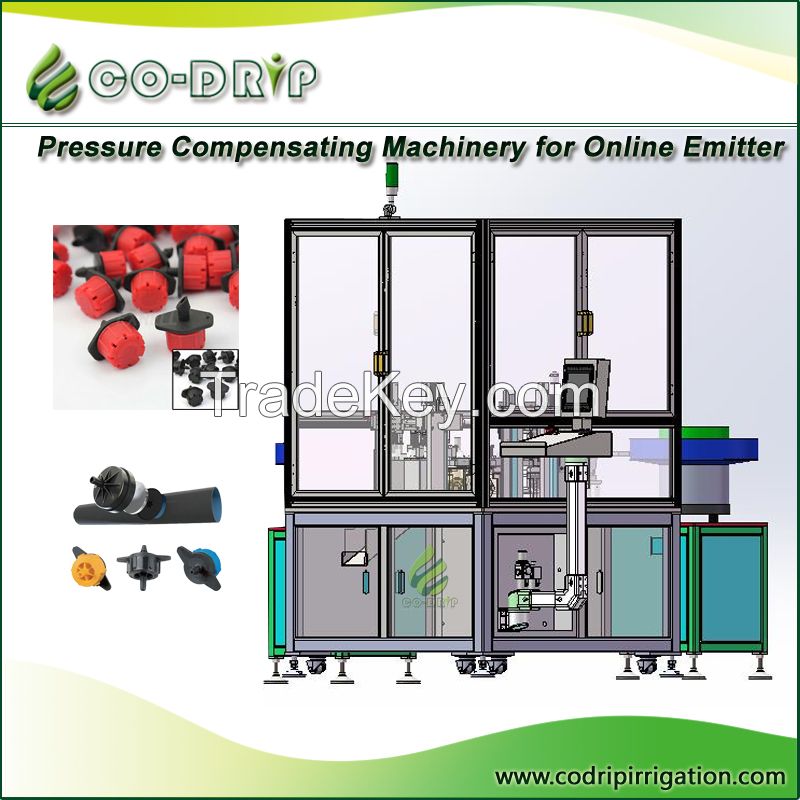 Pressure Compensating Machinery for Online Emitter