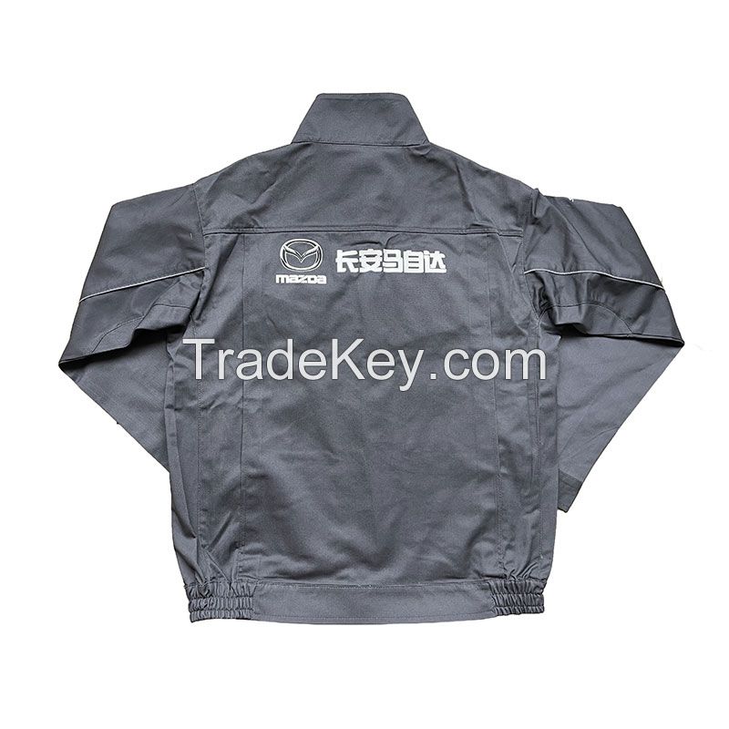 Maintenance engineering wear stand collar style, classic color matching, style applicable to a variety of fabrics, Welcome to consult