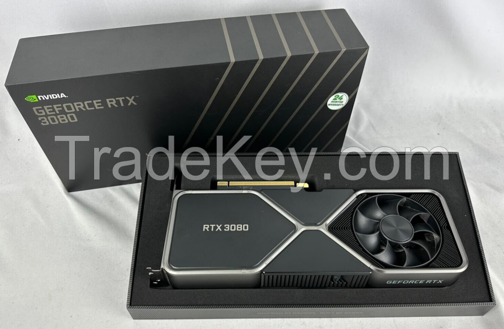 NVIDIA GeForce RTX 3080 Founders Edition 10GB GDDR6X Graphics Card