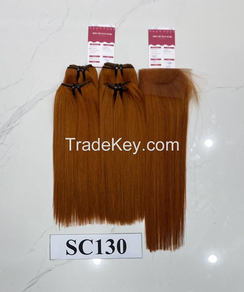 Remy Vietnam human hair Color Weft