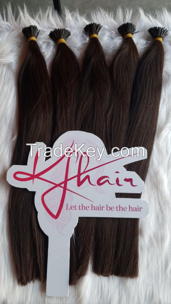 Keratin tips hair extentions KFhair factory Vietnam