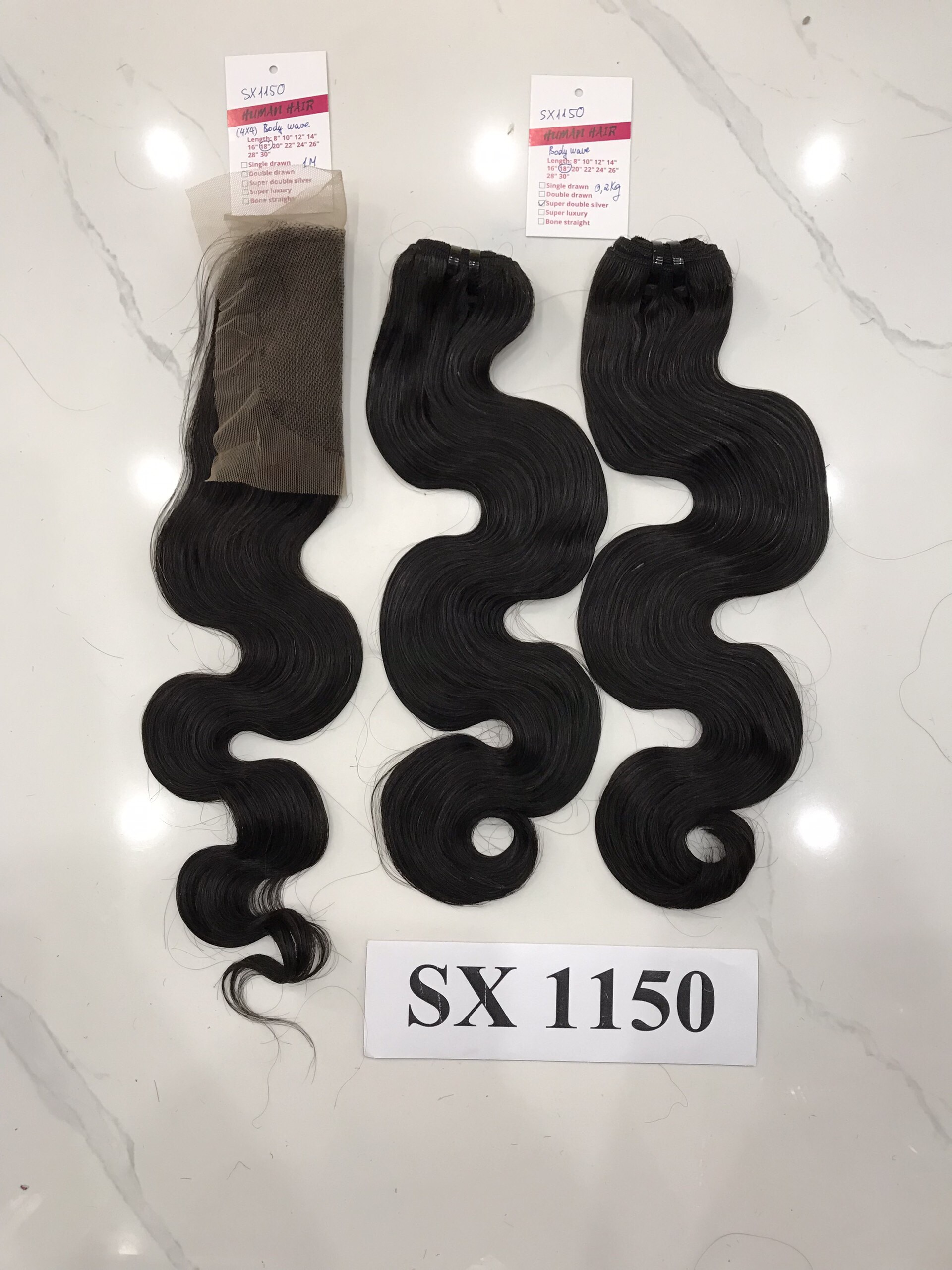 Body Wave Raw hair Vietnam