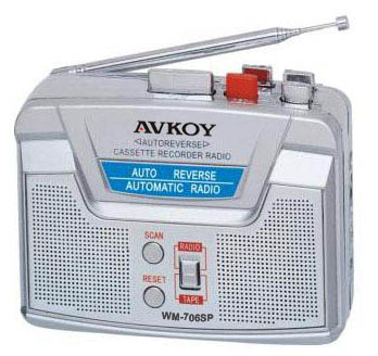 Radio Cassette Recorder with Auto-reverse