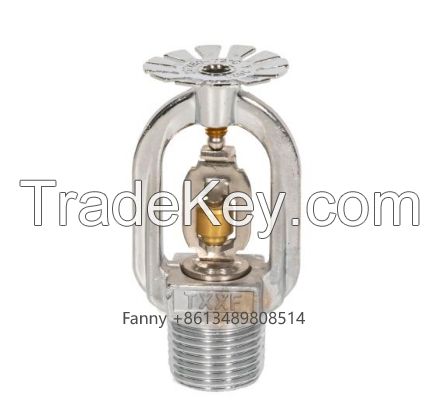 Automatic fire sprinker dn15mm copper 68â 155Â°F red glass ball 1/2 thread size K80 K115 T-ZSTX