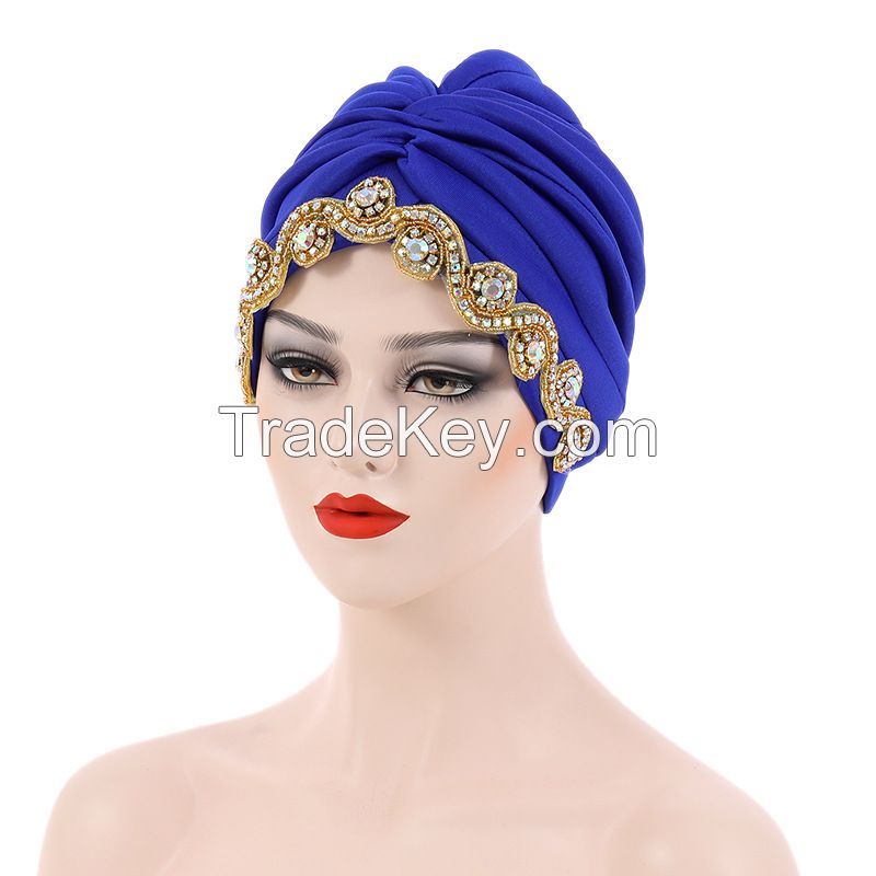   Modal Satin Hijab Cap Islam Undercap with Tie Bonnet Instant Hijabs for Women Turkish Scarves Muslim Turban Bandana