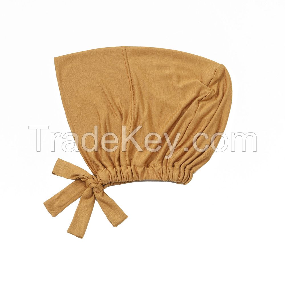 Modal Muslim Turban Hat Inner Hijab Caps Islamic Underscarf Bonnet Female Headwrap Turbante Mujer Muslim Women Hijab Cap