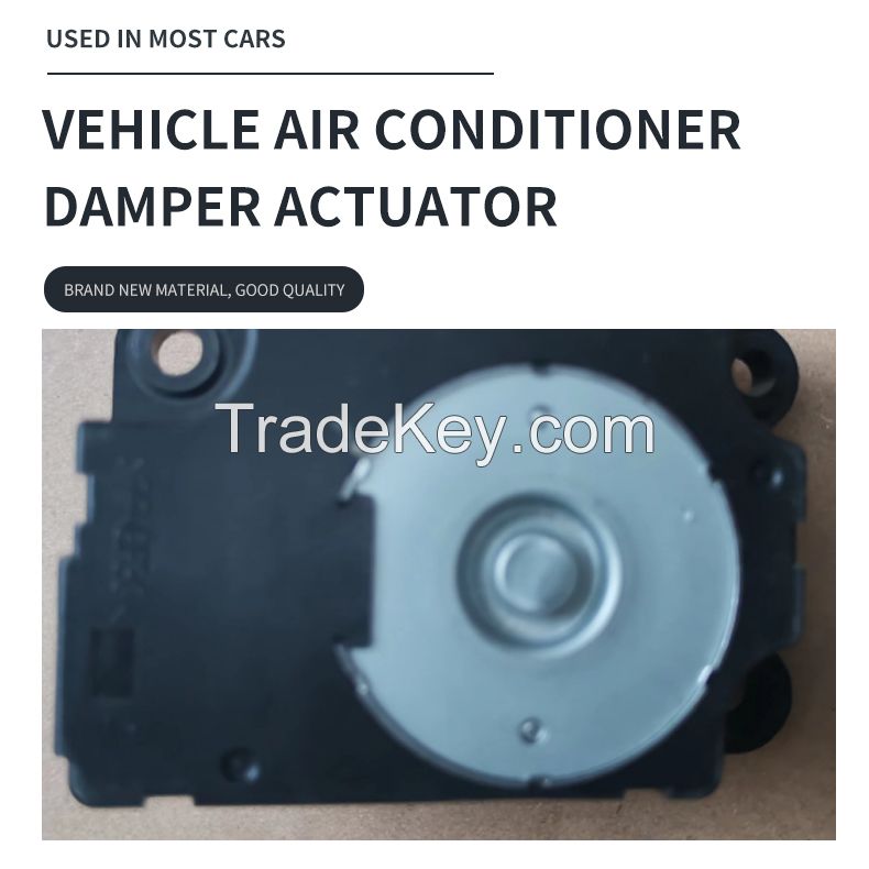 Air conditioner damper actuator for vehicle (customized in core size range)