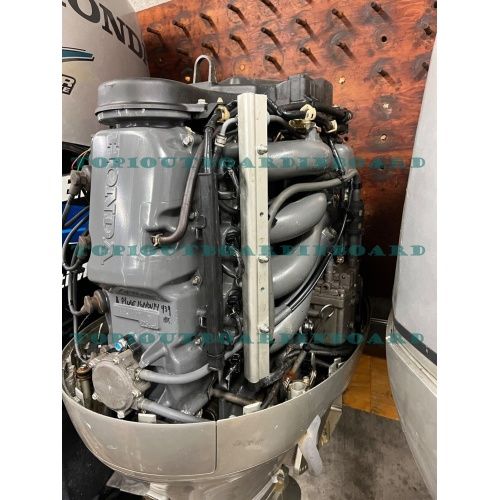 USED 2002 Honda BF130 4 Stroke 25&quot; Outboard Boat Motor Engine For Sale