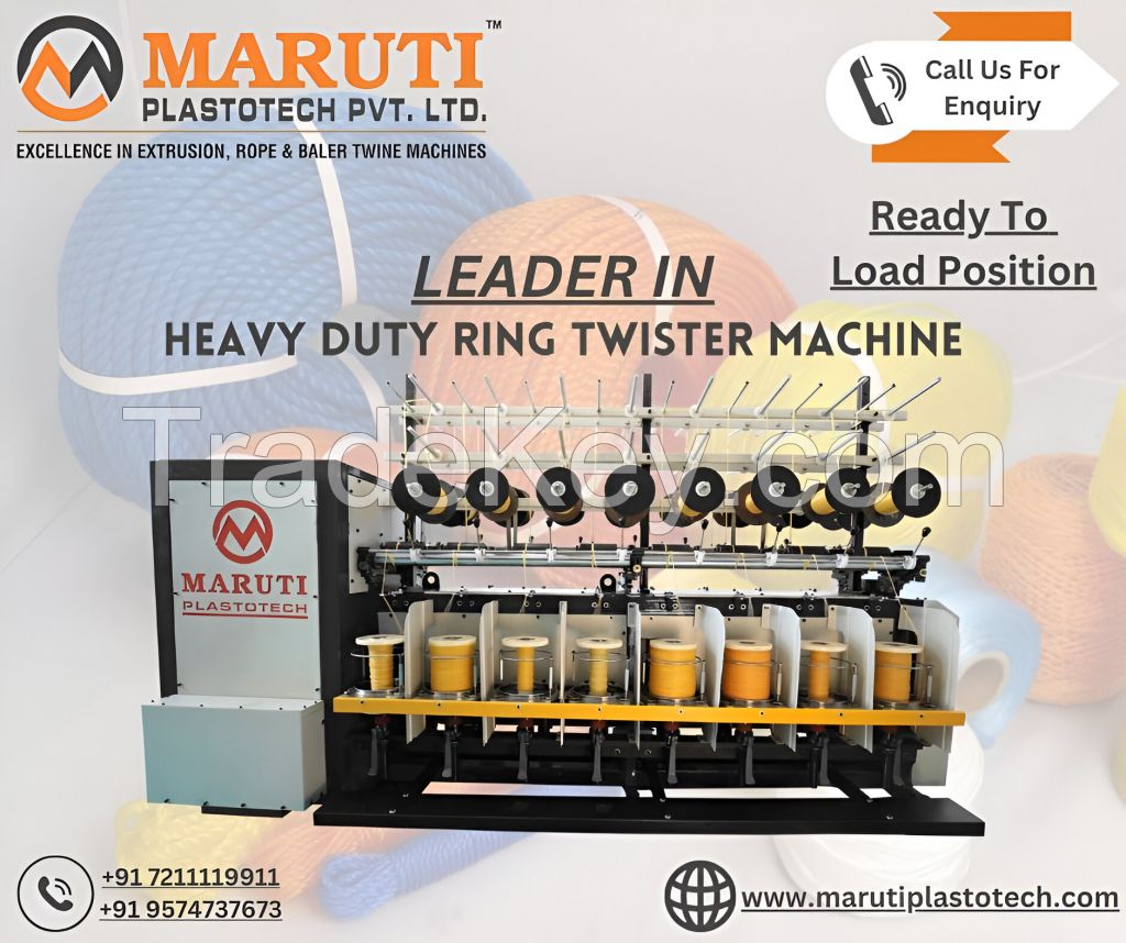 Best Online/Offline Ring Twister Machine Manufacturer In India.