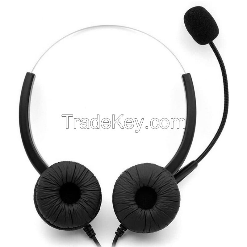 Office Call Center Wired Earphones - C106