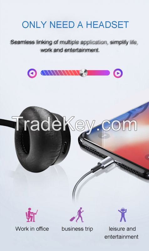 Foldable Noise Cancelling Headsets - A06