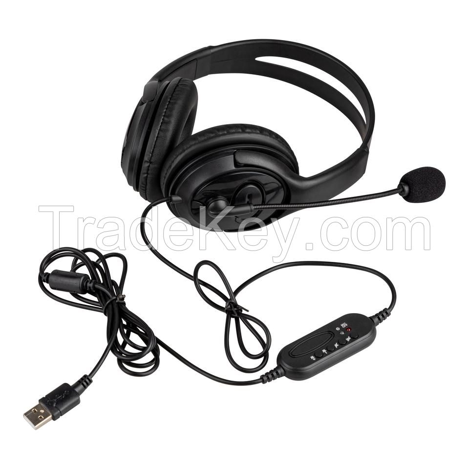 Over Ear Call Center Headphones - C104