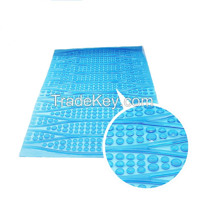 Gel Cooling Memory Foam Pillow  inserted gel sheets gel pad