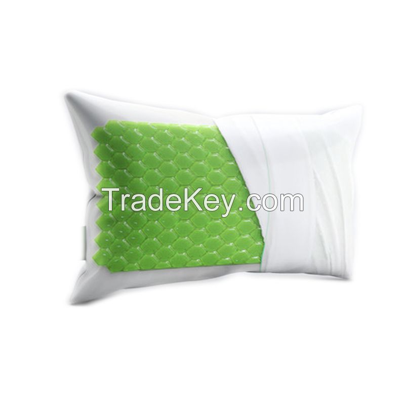 Latex pillows, memory foam pillow with cooling gel plates gel sheets