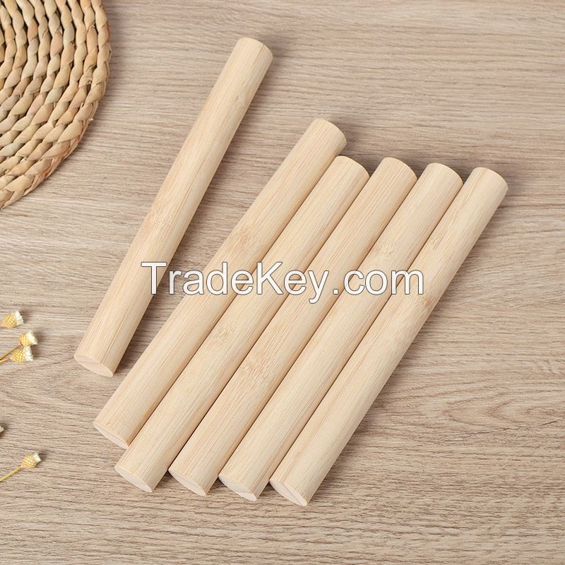 Round bamboo stick