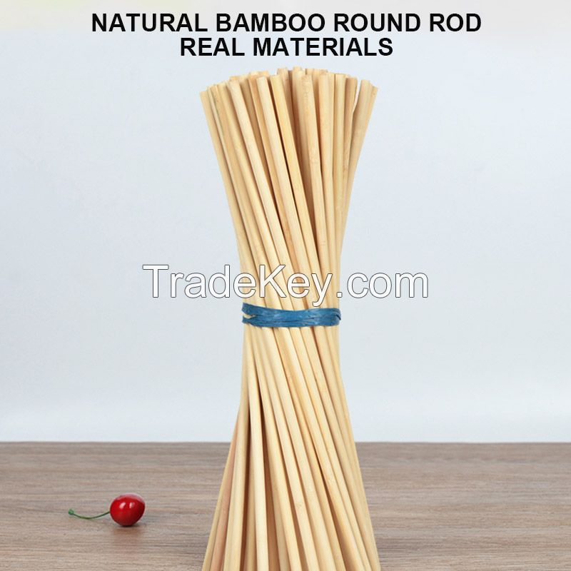 Round bamboo stick