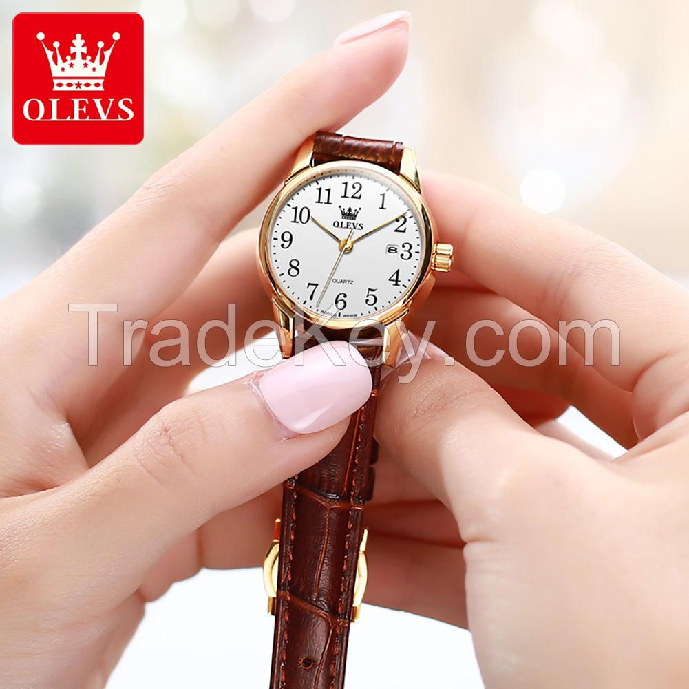 OLEVS Luxury Brand 2868 Quartz Watch Luxury Diamond Watches For Men Hot Sell Fashion Montre Homme Watch