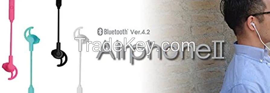 Airphone II Bluetooth earphones / 4colors /Elaice Japan brand