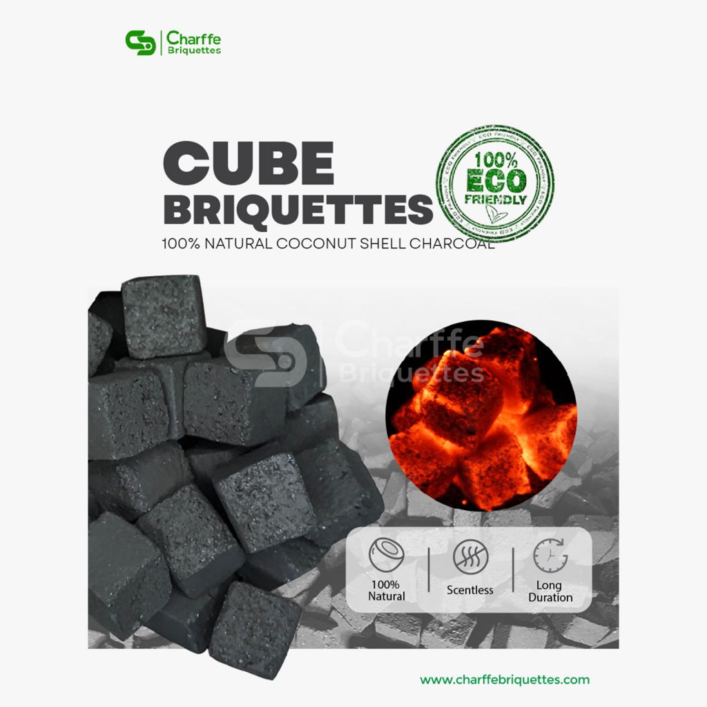 Coconut Shell Charcoal Briquettes