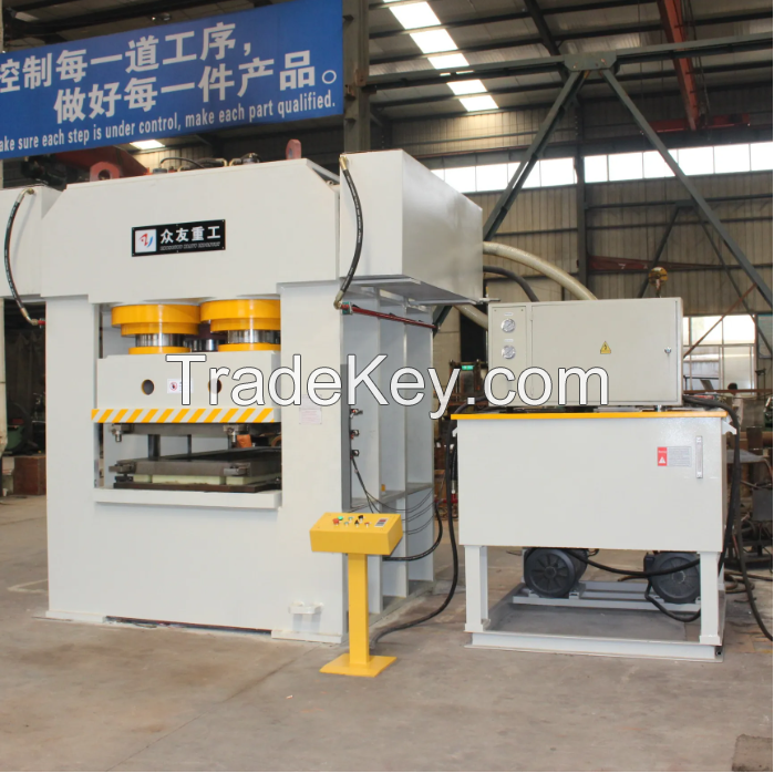 3000 ton Metal Steel Door Skin Making Hydraulic embossing Press Machine