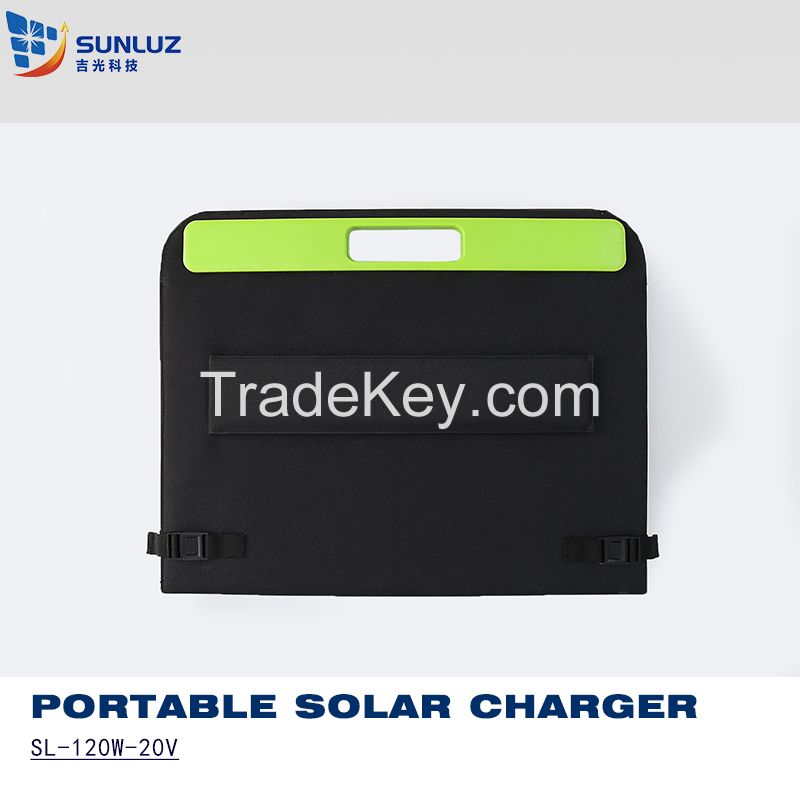 Portablr Solar Charger 120W/4Panels