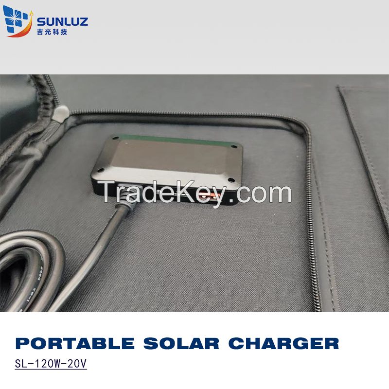 Portablr Solar Charger 120W/4Panels