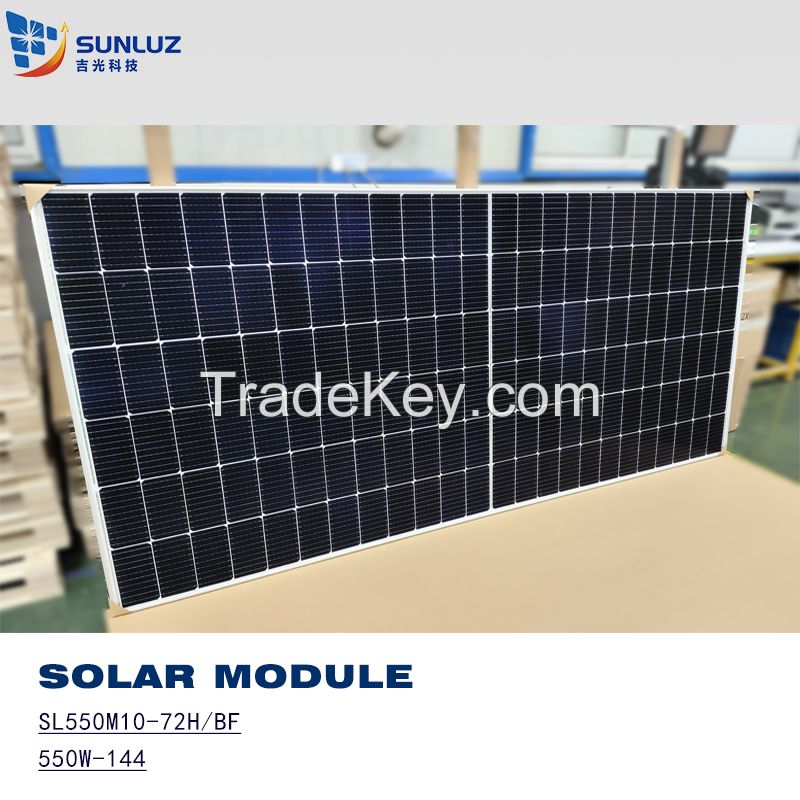 Photovoltaic Module 530W 540W 550W, Bifacial Series Mono Solar Panel