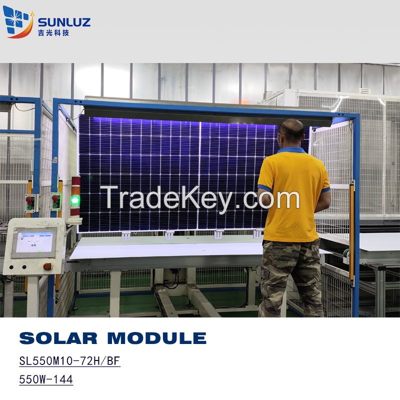 Photovoltaic Module 530W 540W 550W, Bifacial Series Mono Solar Panel