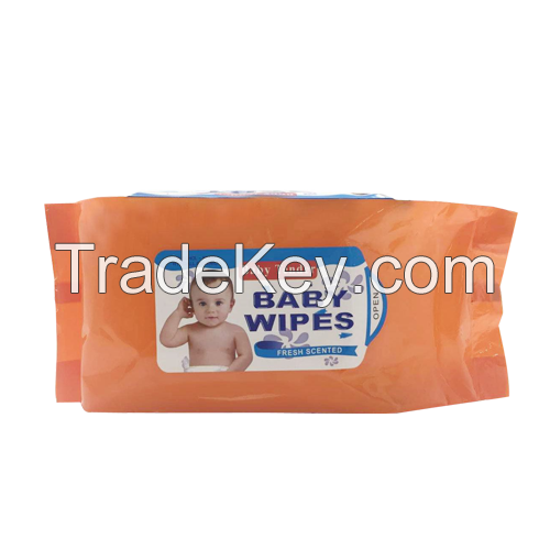 Baby Wet Wipes Sensitive Disposable Soft Care Wholesale Factory Directly Sale Wet Tissue