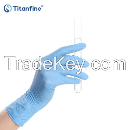 9 inch Chemo Blue Nitrile Gloves