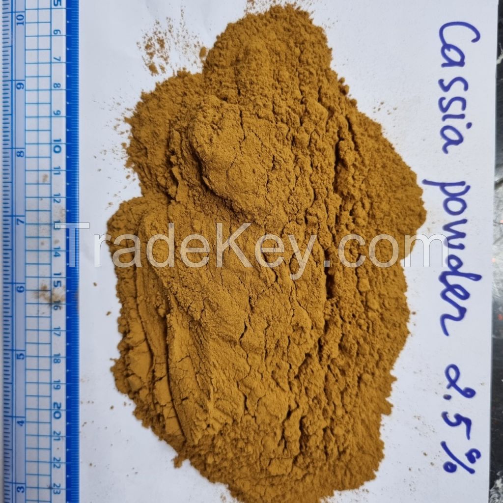 VIETNAM CASSIA/CINNAMON POWDER VO 1.5- 4% for importers