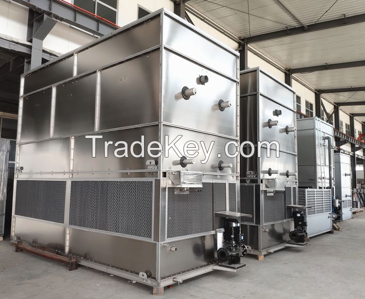 650KW Water Saving Heat Exchanger Cooling Tower Type Evaporative Condenser