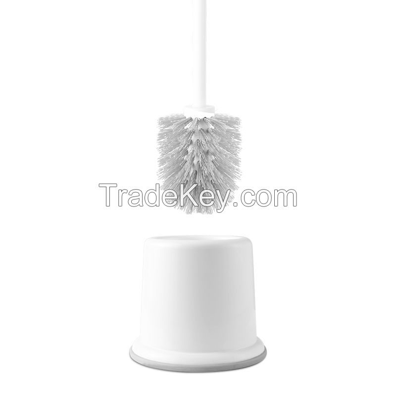 Jesun Heavy Duty PP Plastic Head Cleaning Toilet Washer Brush with Holder