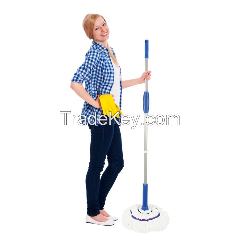 Wholesale self-wringing twist mop for Floor Cleaning Microfiber Floor mop