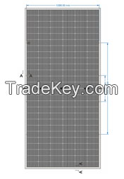 M10 MBB,N-Tpye TopCon 144 half cells 560W-580W solar module