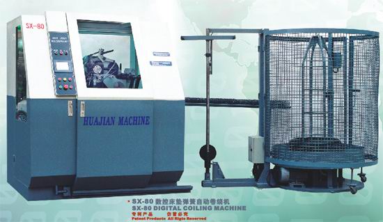 SX-80 DIGITAL COILING MACHINE