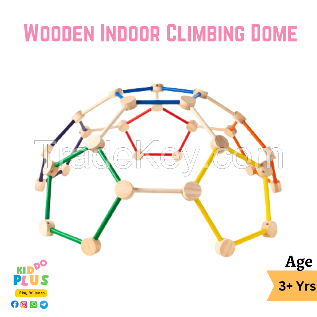 Wooden Indoor Climbing Dome