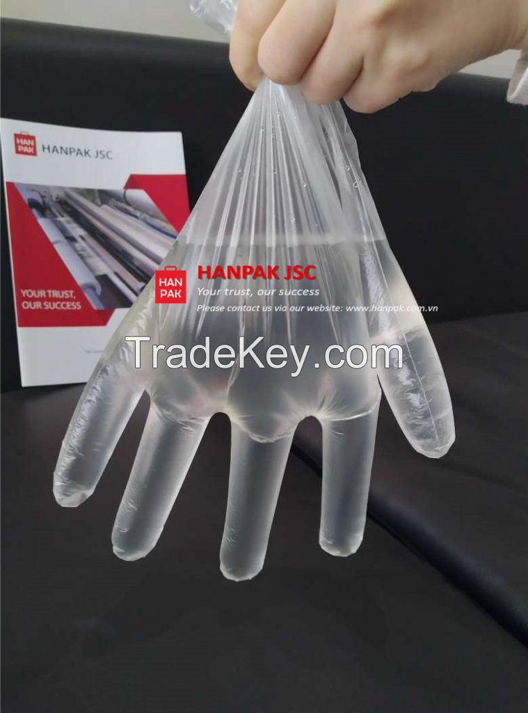 Hanpak Disposable Food Gloves, 500-Count Package, One Size Fits Most From Vietnam Manufacturer