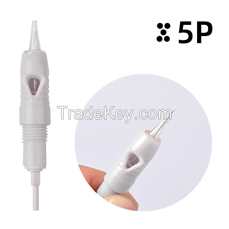 Disposable Tattoo Pin Eyebrow Lip Tattoo Cartridge Rotary Needle Disposable Sterile Needles