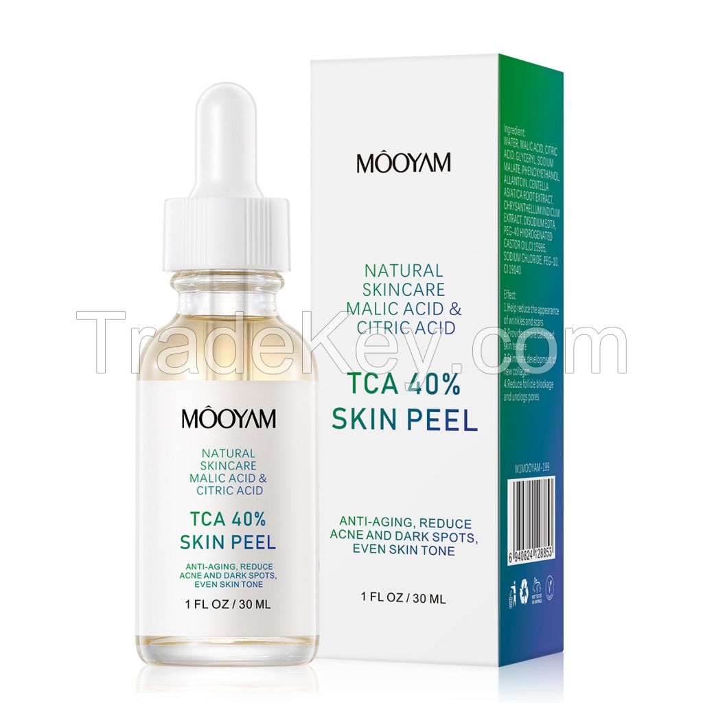 Citric Acid Peeling Serum,Chemical Exfoliating Facial Peel for Face